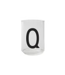 DESIGN LETTERS Sklenička s písmenem Letters 350 ml W, čirá barva, sklo