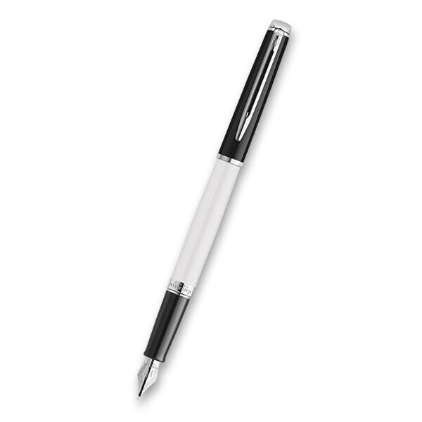Plnicí pero Waterman Hémisphère Colour Blocking Black & White CT, hrot F
