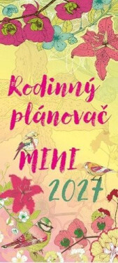 Kalendář nástěnný 2027 - MINI Rodinný plánovač