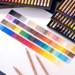 Caran d'Ache, 6901.476, Luminance, umělecké pastelky nejvyšší kvality v dřevěné kazetě, 84 ks