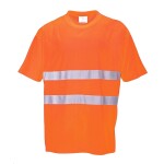 Portwest Tričko COMFORT S172 výstražné bavlněné reflexní oranžové XL oranžové