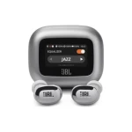 JBL Live Buds 3 stříbrná / Bezdrátová sluchátka do uší / mikrofon / Bluetooth 5.3 / IP55 / ANC (JBLLIVEBUDS3SIL)