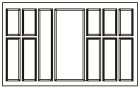 Agoform příborník Classico 900 barva: bílá