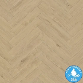Laminátová podlaha vodeodolná Dub Blonde Montanara 8mm AC5 Herringbone K847