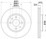 Brzdy kotouče a desky přední FIAT STILO 1.2 1.4 1.6 16V - KRAFT