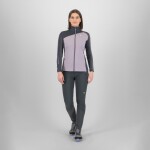 KARPOS Federa Full-Zip W Fleece, Lavender/Black/Woodl.Gray velikost: S