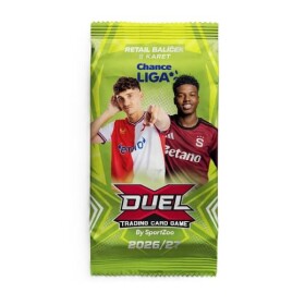 Fotbalové karty Chance Liga 2026/2027 TCG Duel Retail balíček