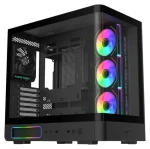 Fortron FSP M581-BA černá / Skříň / Midi Tower / ATX / ARGB / GPU 445mm / bez zdroje (POC0000343)