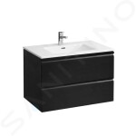 Laufen - Pro S Skříňka s umyvadlem, 800x500 mm, 2 zásuvky, wenge H8619634231041