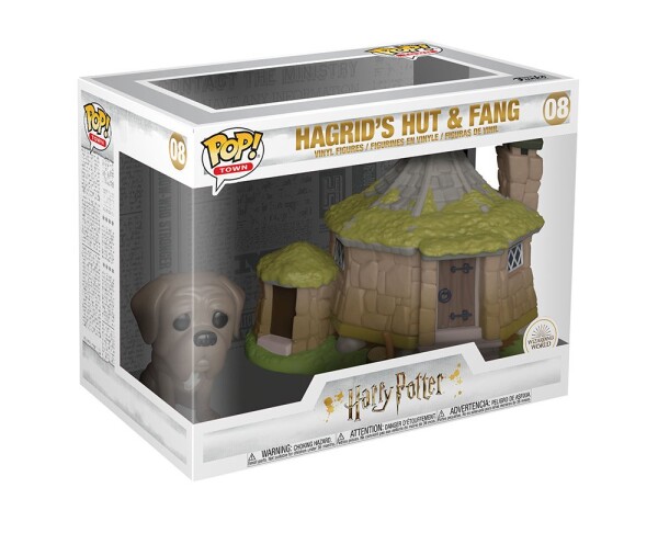 Funko POP Town: Harry Potter S8 - Hagrid´s Hut w/ Fang