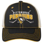 Outerstuff Dětská kšiltovka Pittsburgh Penguins NHL Lockup Meshback Adjustable
