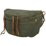 Trendy dámská textilní ledvinka Lena, tmavě zelená