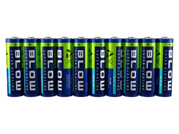 Baterie AA (LR6) Super Alkaline 10 ks / Baterie / Alkalická / Tužková (82-493#)