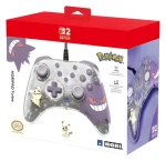 HORI HORIPAD Turbo Gengar Mimikyu / Ovladač pro Nintendo Switch 2 / Drátový / Turbo funkce / Poloprůhledný povrch (100002197900)