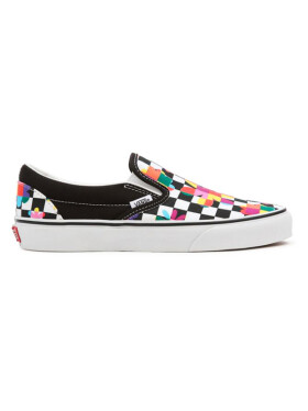 Vans Classic Slip-On (FLORAL CHCKRBRD)BLKTRWHT dámské boty 38,5EUR