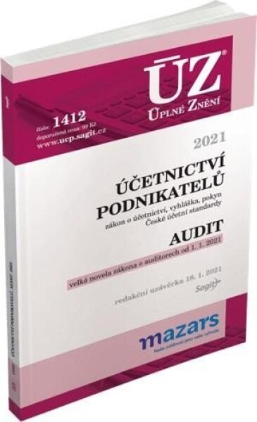 ÚZ 1412 Účetnictví podnikatelů, Audit, 2021