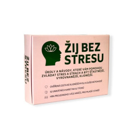 Žij bez stresu - Úkoly a návody, které vám pomohou zvládat stres a strach a být šťastnější, vyrovnanější, klidnější - Václav Bolech