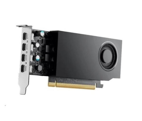 DELL NVIDIA RTX A1000 8 GB GDDR6 full height PCIe 4.0x8 4 mDP Graphics Card EDF_1337270