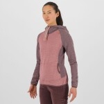 KARPOS W Camoscio W Hoodie, Deco Rose/Huckleberry velikost: S