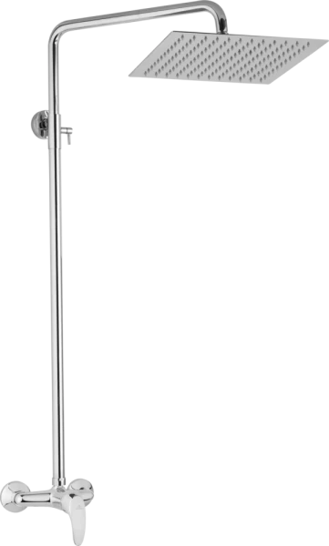 JB Sanitary Sprchová sestava s baterií SLIM s horním vývodem, 30x30cm SA 61 000 00 2