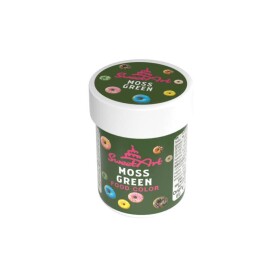 SweetArt gelová barva Moss Green (30 g)