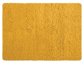 MSV MICROFIBER šafránově žlutá / Koupelnová předložka / 50 x 70 cm / mikrovlákno / protiskluzová