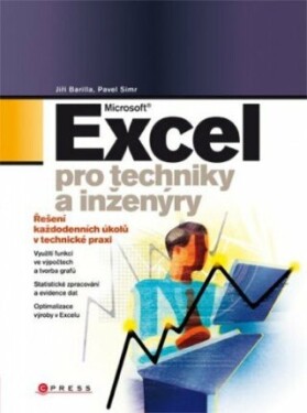 Microsoft Excel pro techniky a inženýry - Jiří Barilla, Pavel Simr - e-kniha