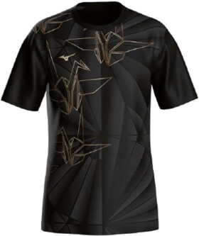 Běžecké tričko Mizuno Active DryAeroFlow Graphic Short Sleeve Tee J2GAD05499 Velikost textilu: S