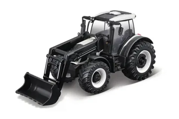 Bburago FARMLAND Traktor Valtra N174 s předním nakladačem