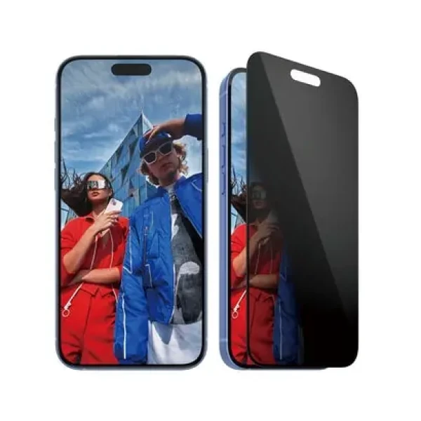 PanzerGlass Privacy Apple iPhone 16 Plus/15 Plus s instalačním rámečkem (P2863)