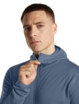 ICEBREAKER Mens Merino 560 Realfleece Elemental II LS Zip H, Dawn (vzorek) velikost: M