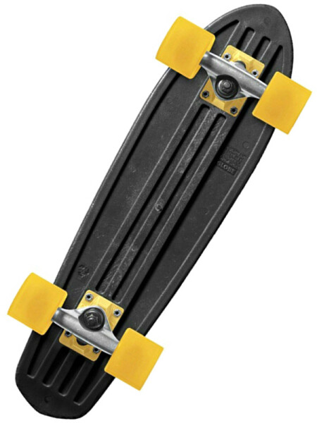 Globe Bantam-Mash Ups BLACK/RAW/YELLOW plastový skateboard - 24