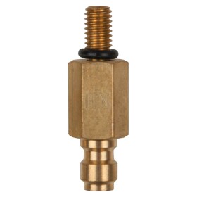 KS Tools 150.2361 Průtokový šroub M6 x 1,0 a 1/4 přípojka na hadici