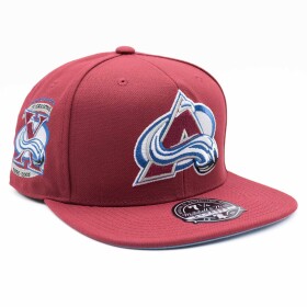 Mitchell & Ness Pánská kšiltovka Colorado Avalanche NHL Vintage Fitted Maroon Velikost: 7 3/8