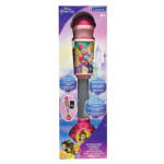 Lexibook svítící trendy mikrofon Disney princezny s melodiemi