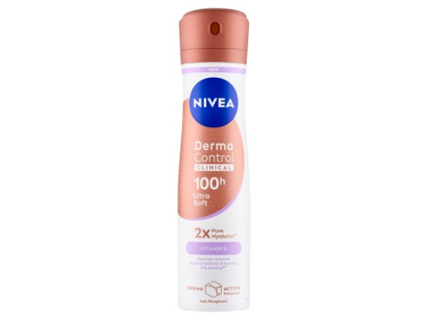 Nivea Derma Control Clinical Ultra Soft Sprej antiperspirant 150 ml