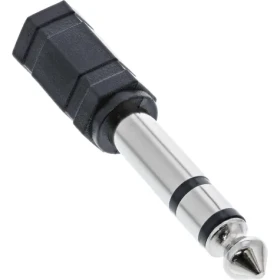 InLine redukce Jack 6,3 mm (M) na 3,5 mm (F) černá / Redukce / Audio Stereo (99305)