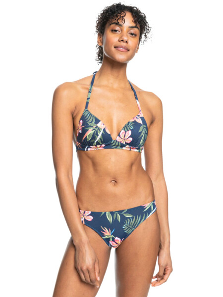 Roxy INTO THE SUN MOOD INDIGO TROPICAL DEPHT plavky dvoudílné - XL