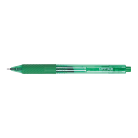 Office Products gelový roller, 0,25 mm, zelený - 12ks
