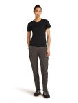 Dámské merino tričko s krátkým rukávem ICEBREAKER Wmns 150 Ace SS Tee, Black velikost: S