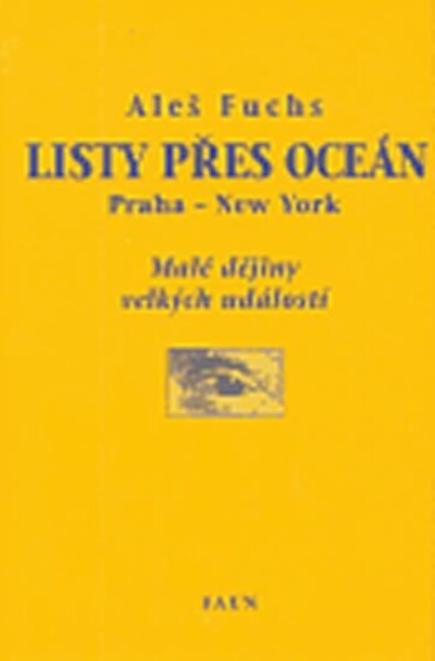 Listy přes oceán Aleš Fuchs