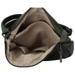 Trendy dámská crossbody Dayanara, tmavě zelená