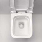 GEBERIT - iCon Závěsné WC, Rimfree, s KeraTect, bílá 201950600