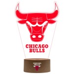 Cedule Chicago Bulls NBA Team Logo LED-Leuchtschild