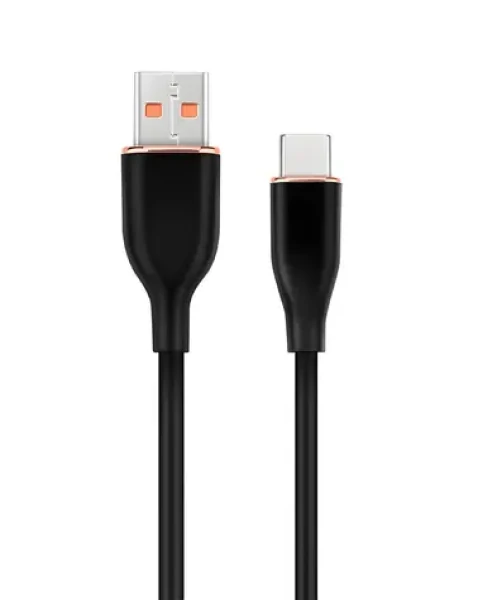 Cablexpert Premium Silicone černá / Nabíjecí a datový kabel / USB-C / 1,5 m (CC-USB2S-AMCM-1.5M-BK)