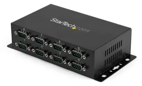 StarTech adaptér USB na sériový port RS232 černá / Adaptér / 8 portů / USB 2.0 Type-B / FTDI FT232RL (ICUSB2328I)