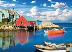 EUROGRAPHICS Puzzle Peggy's Cove, Nové Skotsko