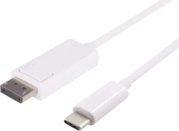 MicroConnect kabel USB3.1 C (M) - DisplayPort V1.2 (M) / 4K*2K@60Hz / 1m / bílá (USB3.1CDPBW1)