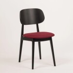 STIMA Jídelní židle BUNNY černá - látka STI-BUNNY-CERNA-LATKA