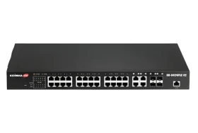 Edimax GS-5424PLC V2 / Switch / 24x GE PoE+ / 4x SFP / 400 W / Managed / 1U (GS-5424PLC V2)